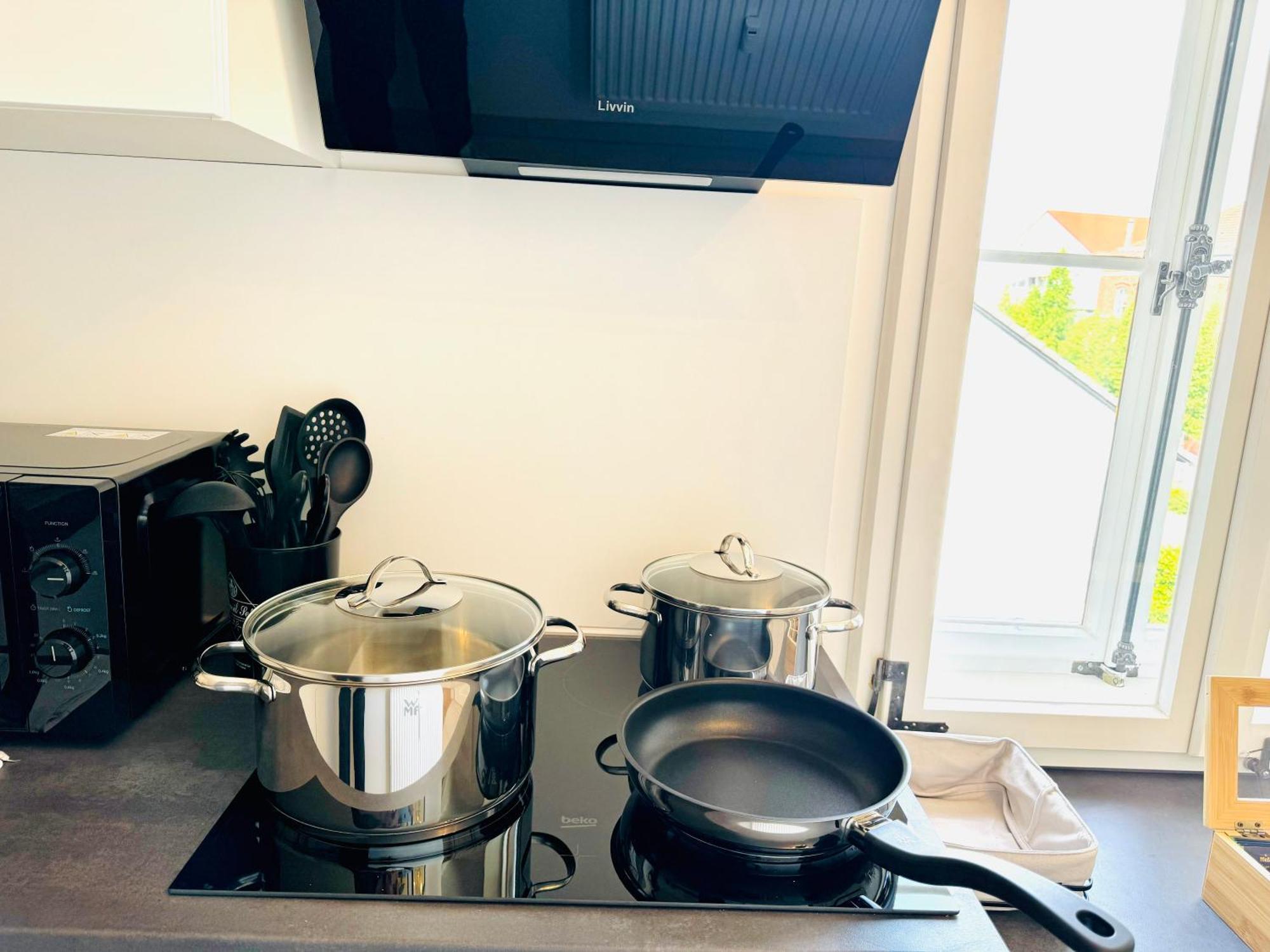 E&K Living - Design Apartments - Netflix - Audi - In Village - Free Parking Ingolstadt Luaran gambar
