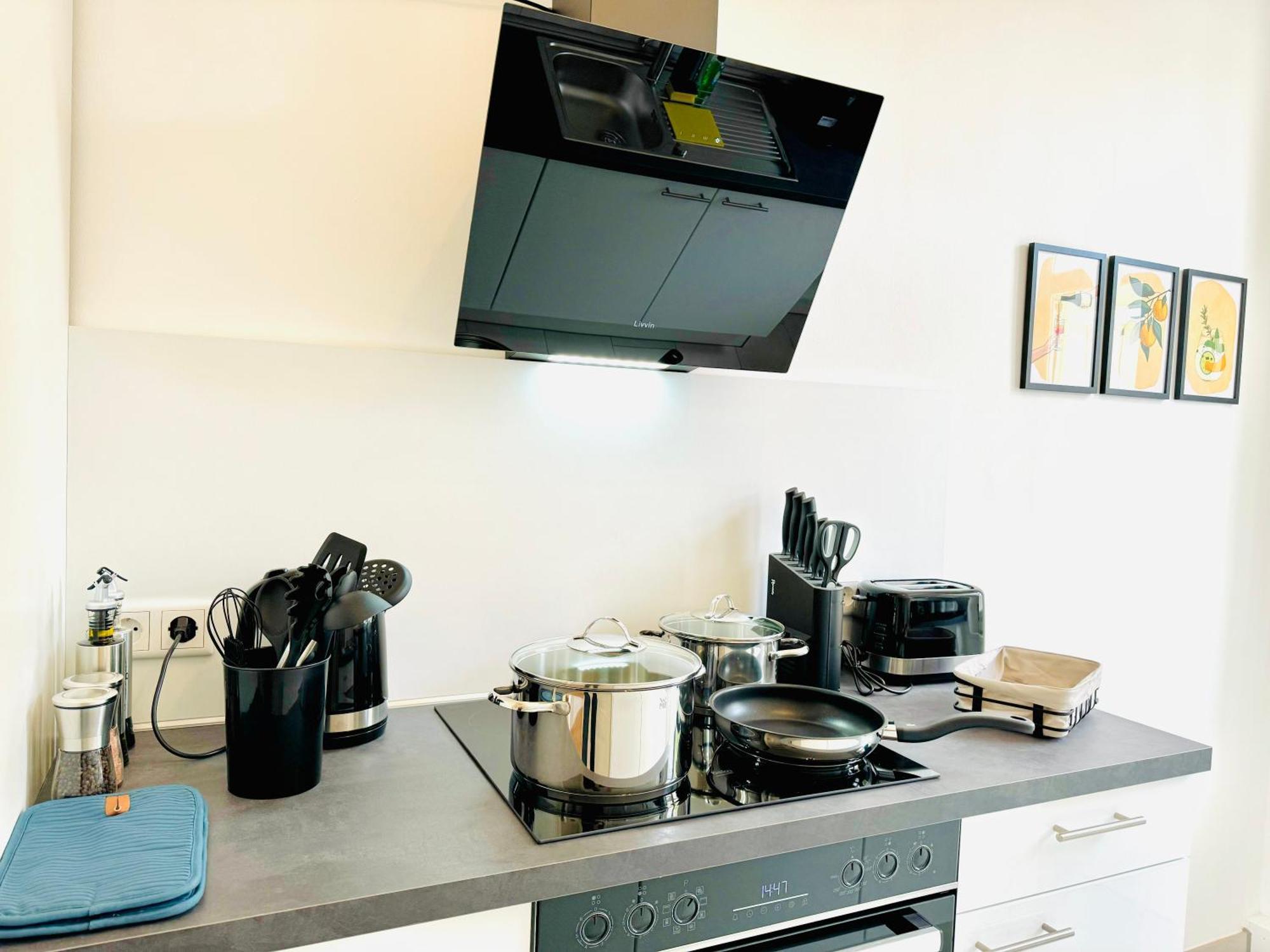 E&K Living - Design Apartments - Netflix - Audi - In Village - Free Parking Ingolstadt Luaran gambar